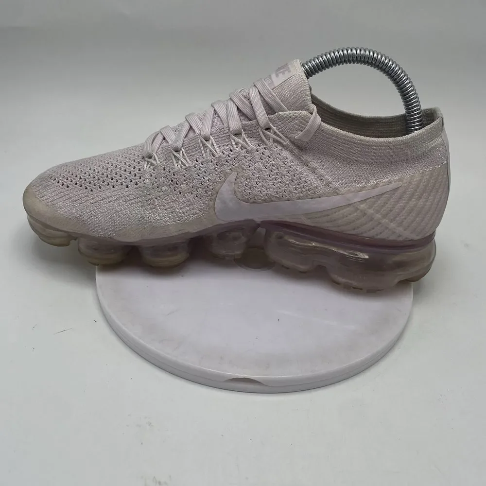 Nike Air Shoes Women Size 8 Vapormax Flyknit Pink Athletic Running Sneakers 3921